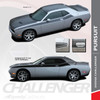 PURSUIT : 2011-2018 2019 2020 2021 2022 2023 Dodge Challenger Wide Upper Door Vinyl Graphics Side T/A 392 Style Stripes Accent Decals Kit