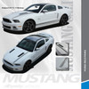 CALI GT/CS : 2013-2014 Ford Mustang "California Special Style" Hood and Rocker Panel Stripes Vinyl Graphic Decals Kit