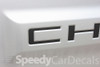 2019-2024 Chevy Silverado CHEVROLET Name Tailgate Letters Decals 3M Vinyl Graphics Wet Install