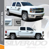 profile Chevy Silverado Truck Bed Decals SPEED XL 2013-2016 2017 2018