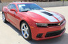 Front angle of 2014 Super Sport Camaro Racing Stripes S-SPORT PACKAGE 2014-2015