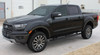 Front Angle View of 2019 2020 2021 2022 2023 2024 Ford Ranger Stripes UPROAR SIDE Body Line Vinyl Graphics