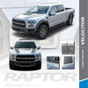 Ford Raptor F-150 Hood Stripes Decals VELOCITOR HOOD 2018 2019 2020 Premium Auto Striping