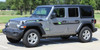 Front View of 2017 Jeep Wrangler Graphics BYPASS and ACCENTS 2018-2024
