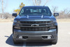 Front view of 2020 Chevy Silverado Hood Stripes 1500 HOOD SPIKE 2019 2020 2021 2022 2023 2024