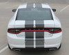 Rear view of Wide Body R/T Dodge Charger Stripes N-CHARGE 15 2015-2023