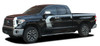 TEMPEST | Toyota Tundra Side Body Vinyl Graphics Door to Bed Upper Accent Decal Stripes Kit Premium Auto Striping