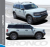 2021 2022 2023 2024 2024 Ford Bronco Side Stripes LINEAR 3M Premium Auto Striping