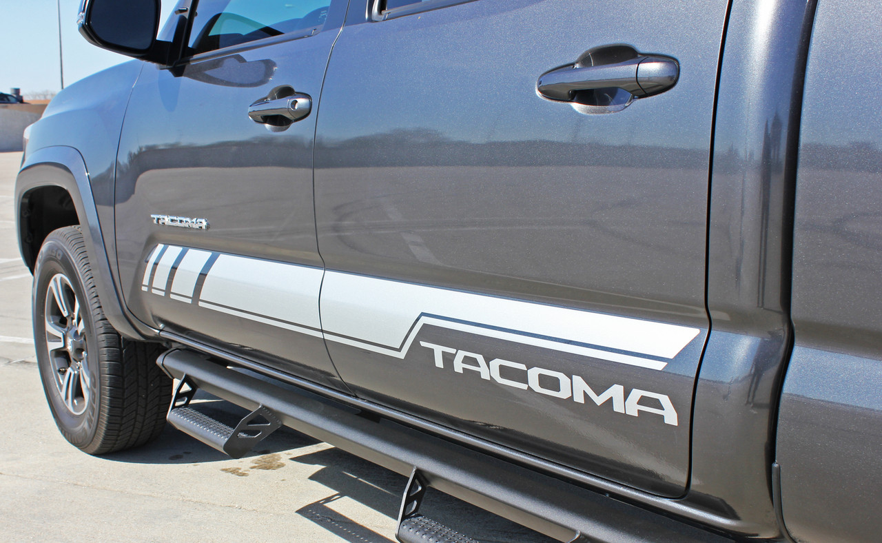 Toyota Tacoma 2016-2023 Inside Door Handles Vinyl Wraps 4 