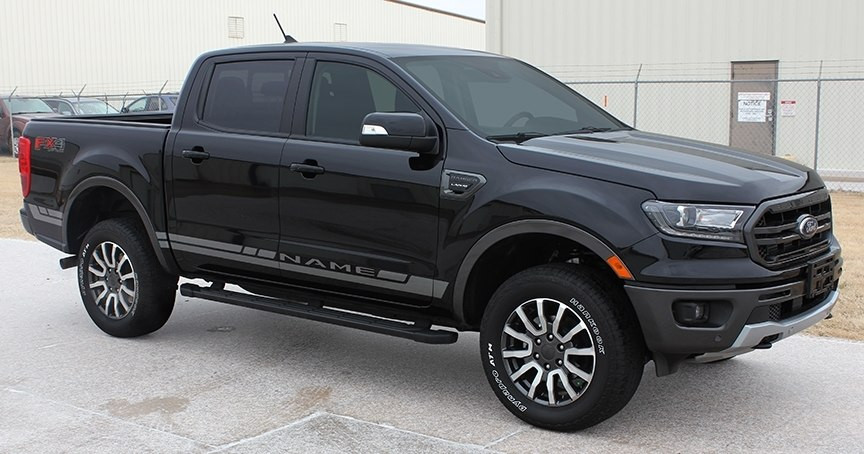 Ford Ranger Decals, Ranger Stripes, Ranger Graphics 2019-2024