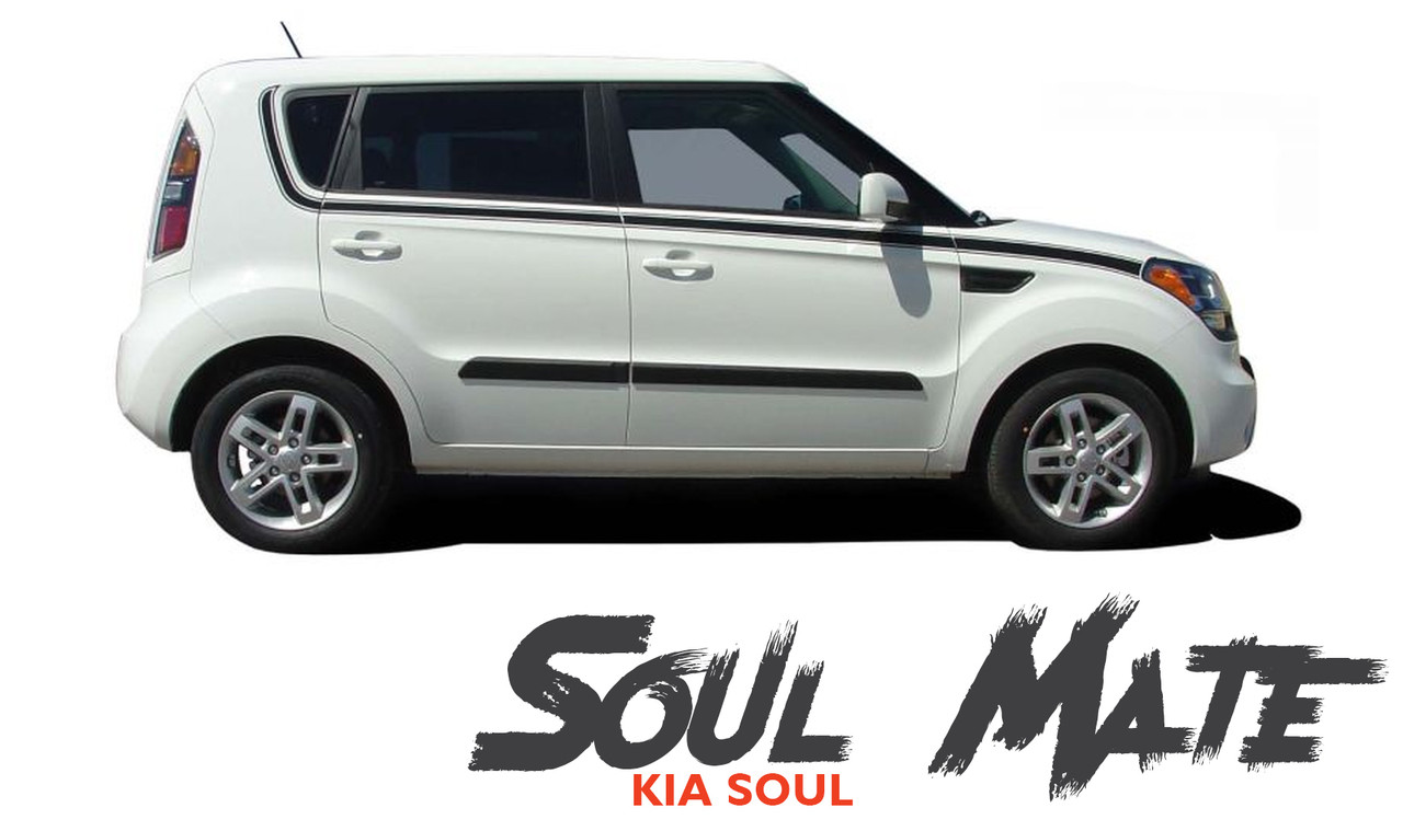 SOUL MATE, Kia Soul Stripes, Kia Soul Decals, Soul Vinyl Graphics