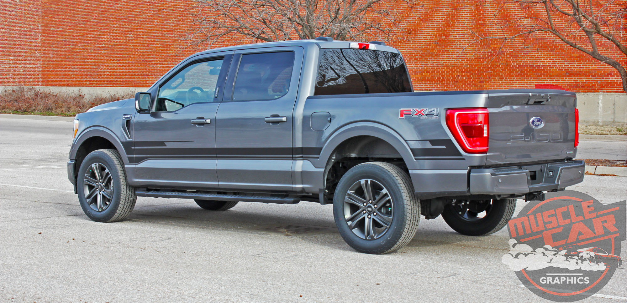 2021 2022 2023 2024 Ford F150 Truck Side Graphic Stripe Package SWAY XL