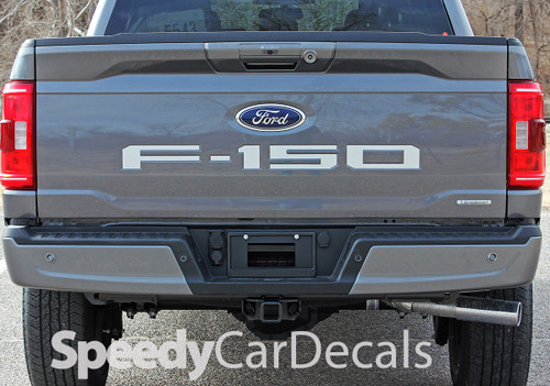 2021 Ford F150 Rear Tailgate Text Decals Letter Stripes Premium Auto Striping 2021 Ford F150 Rear Tailgate Text Decals Letter Stripes Premium Auto Striping