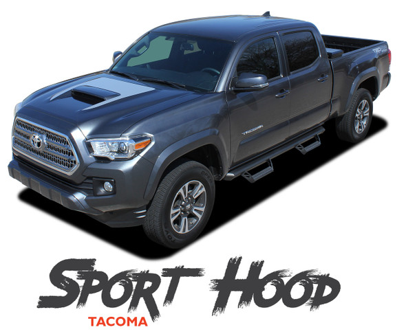 Toyota Tacoma TRD SPORT HOOD Air Intake Wrap Accent Vinyl Graphic Striping Decal Kit for 2015 2016 2017 2018 2019 2020 2021 2022 2023