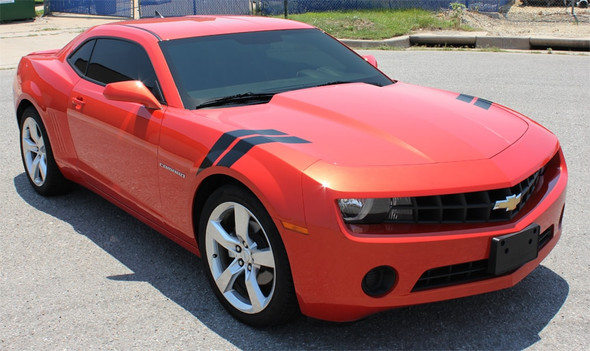 DOUBLE BAR | Chevy Camaro Striping Fender Decals 2010-2015 Wet and Dry Install Vinyl