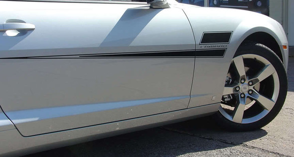 profile Door Vinyl Graphics for Chevy Camaro 3M SHAKEDOWN 2009-2015