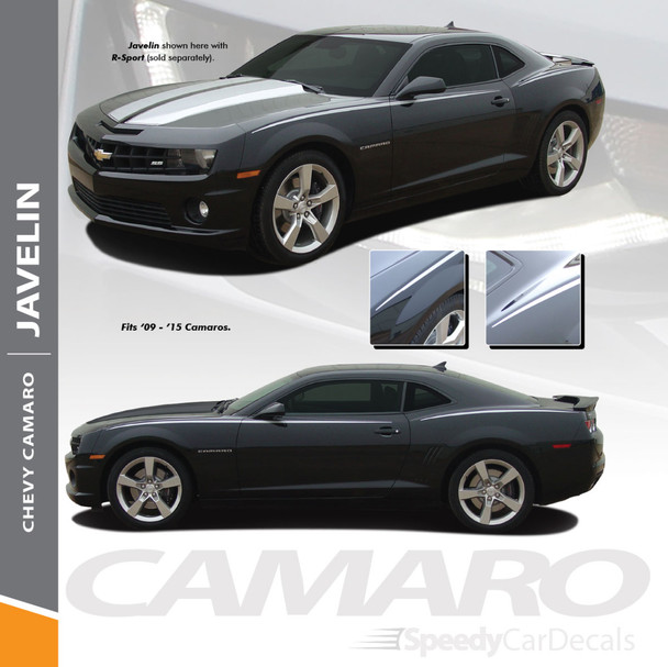 JAVELIN | Chevy Camaro Decal Stickers Side Graphics 2010-2015 Wet and Dry Install Vinyl