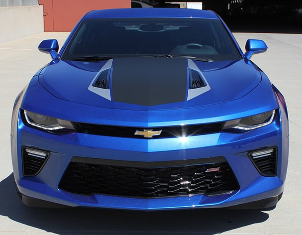 2016 2017 2018 Chevy Camaro Center Wide Stripes HERITAGE KIT Dry Install