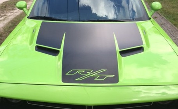 2021 Dodge Challenger Hood Decals CHALLENGE HOOD 2015-2023