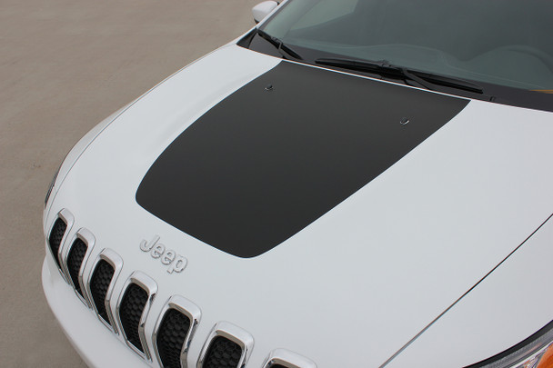 Jeep Cherokee Trailhawk Hood Decals T-HAWK 3M 2014-2017