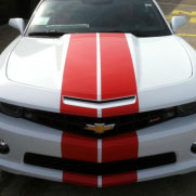 Chevy Camaro RACE RALLY Indy Style Hood Rally Vinyl Graphics Racing Stripes Kit for 2014 2015 All Models