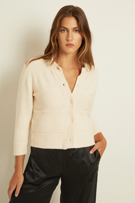 Claudette Boxy Jacket in Natural
