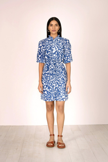 Benita Dress in Bluing