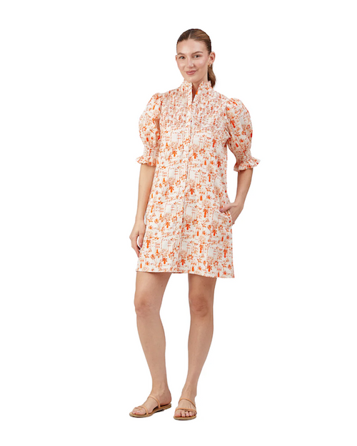 Aubrey Dress in Tropical Island