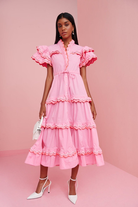 Eden Dress in Pink