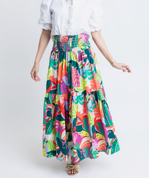Paradise Maxi Skirt in Multi
