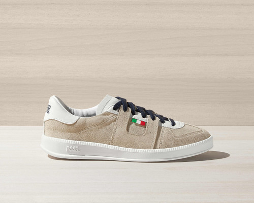 Monza Sneakers in Beige/White