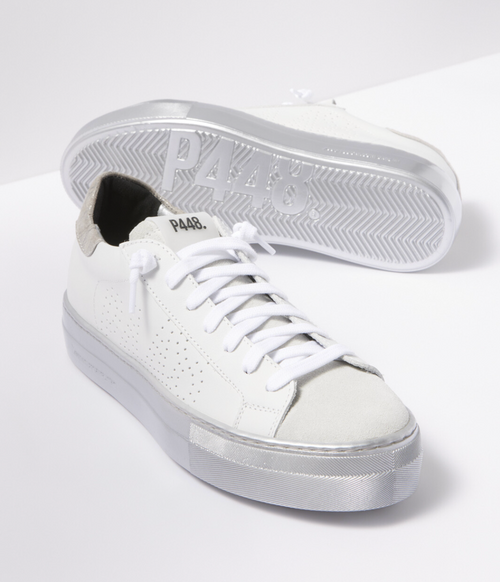 Thea Sneakers in White/Pearlz