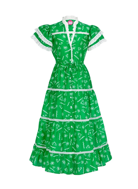 Sedna Dress in Green