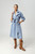 Maxine Coat in Light Wash