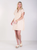 Luna Dress in Sand Stripe