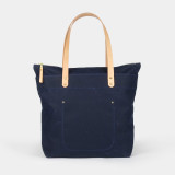 Zipper Tote - Navy