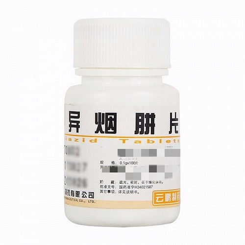 YUNPENG Isoniazid Tablets For Tuberculosis 0.1g*100 YUNPENG Isoniazid Tablets For Tuberculosis 0.1g*100