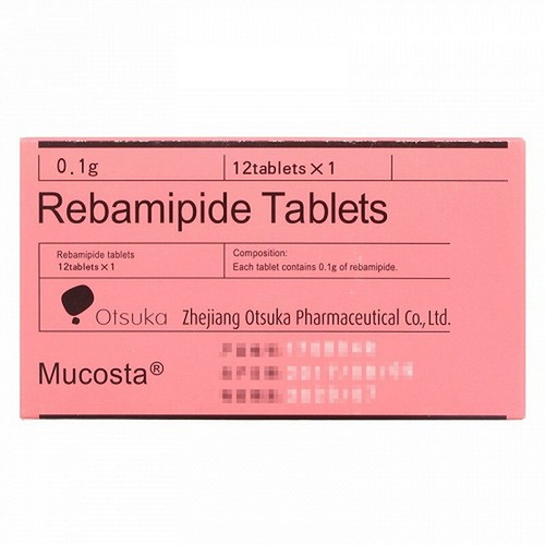 OTSUKA MUCOSTA Rebamipide Tablets For Gastritis 100mg*12 OTSUKA MUCOSTA Rebamipide Tablets For Gastritis 100mg*12