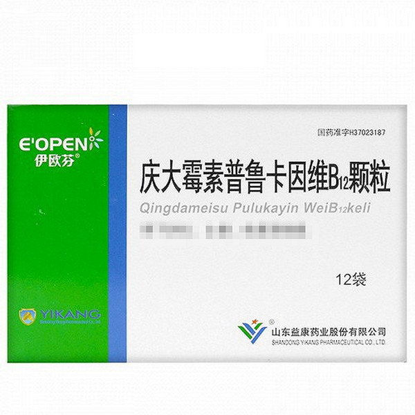 YIKANG E'OPEN Gentamycin Sulfate Procaine Hydrochloride and Vitamin B12 Granules For Gastritis 12 Bag YIKANG E'OPEN Gentamycin Sulfate Procaine Hydrochloride and Vitamin B12 Granules For Gastritis 12 Bag