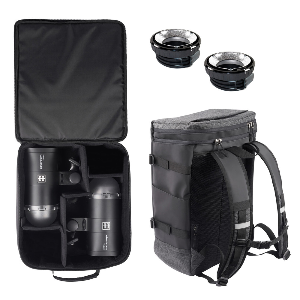 Elinchrom THREE Off Camera Flash Dual Kit (Open Box)