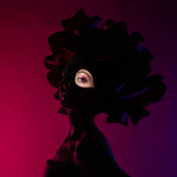 Fashion portraits in a creative light