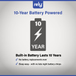 The Rely 10-Year Battery Alarm The Rely 10-Year Battery Alarm