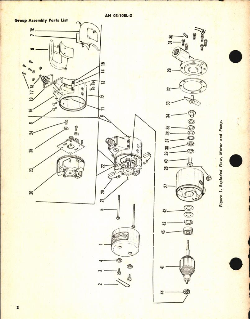 Parts Catalog for Electric Fuel Pump AR Series AirCorps Library