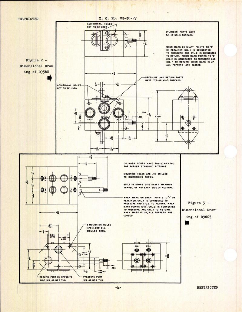 Handbook of Instructions with Parts Catalog for Hydraulic Selector