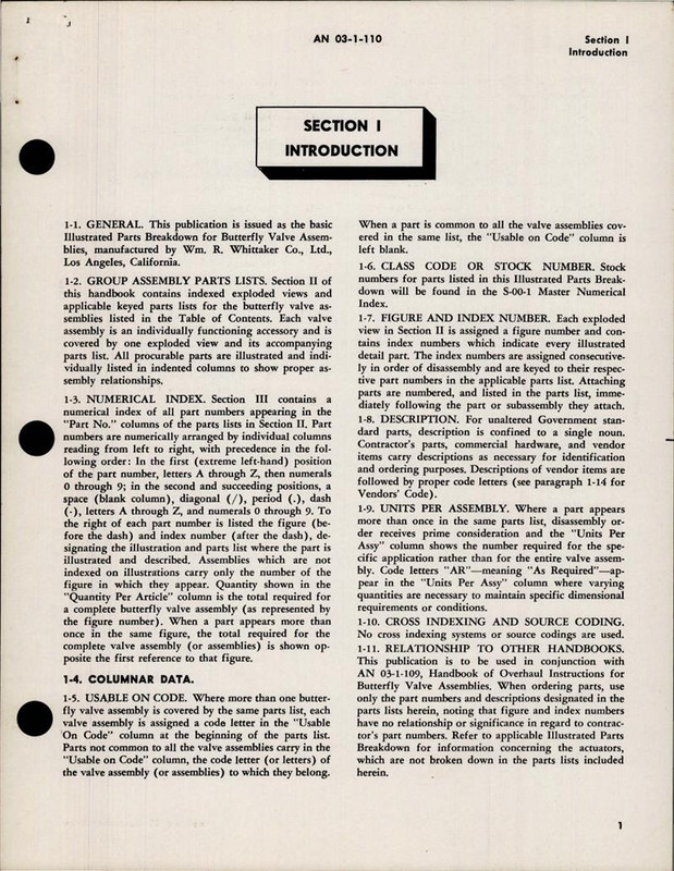 Illustrated Parts Breakdown for Butterfly Valves - AirCorps Library