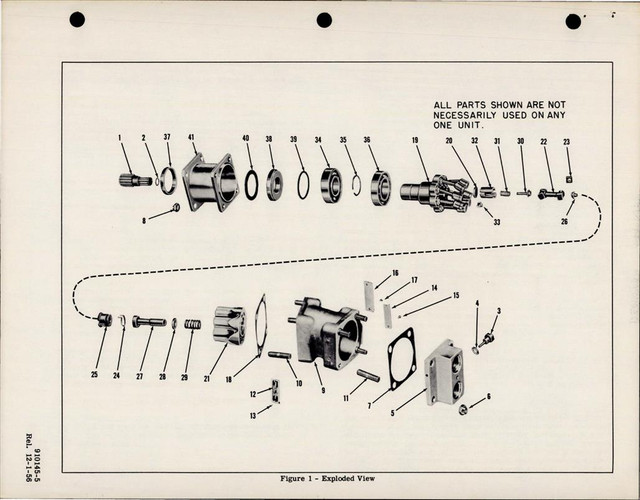 Overhaul Instructions for Constant Displacement Hydraulic Motors MF