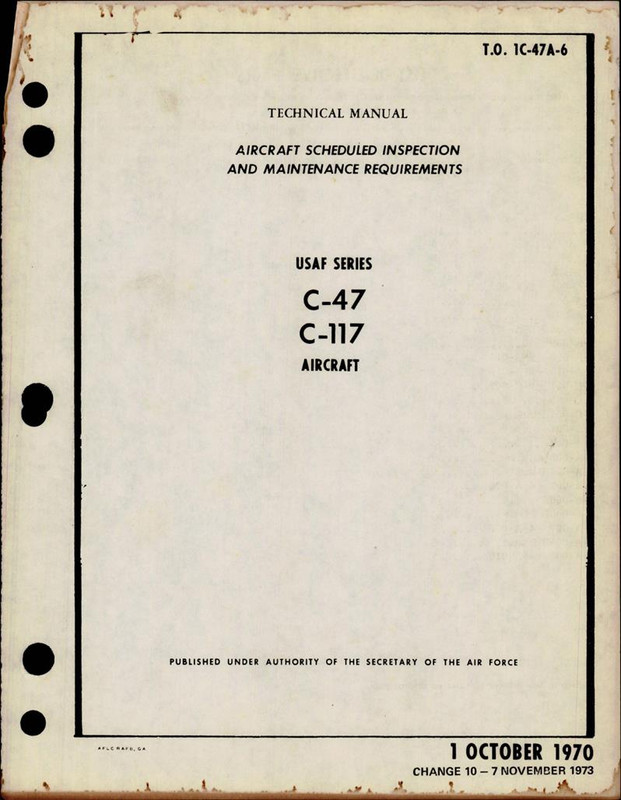 DC3, C-47, C-48, C-52, C-53, C-68, and R4D Series, Revision 22