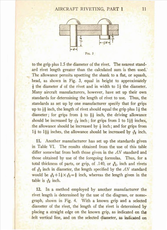 Aircraft Riveting Pattern Aircraft Riveting Part 1 - Bureau of Aeronautics - AirCorps Library