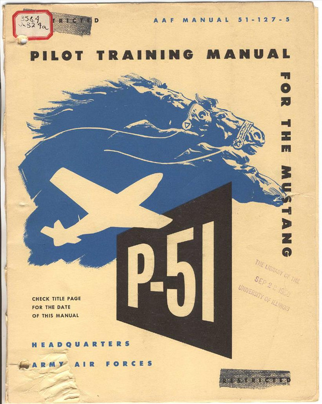 Pilot Training Manual for the P-51 Mustang - AirCorps Library