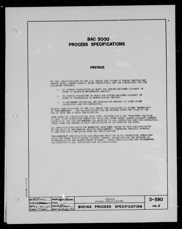 boeing d-590 parts standards manual